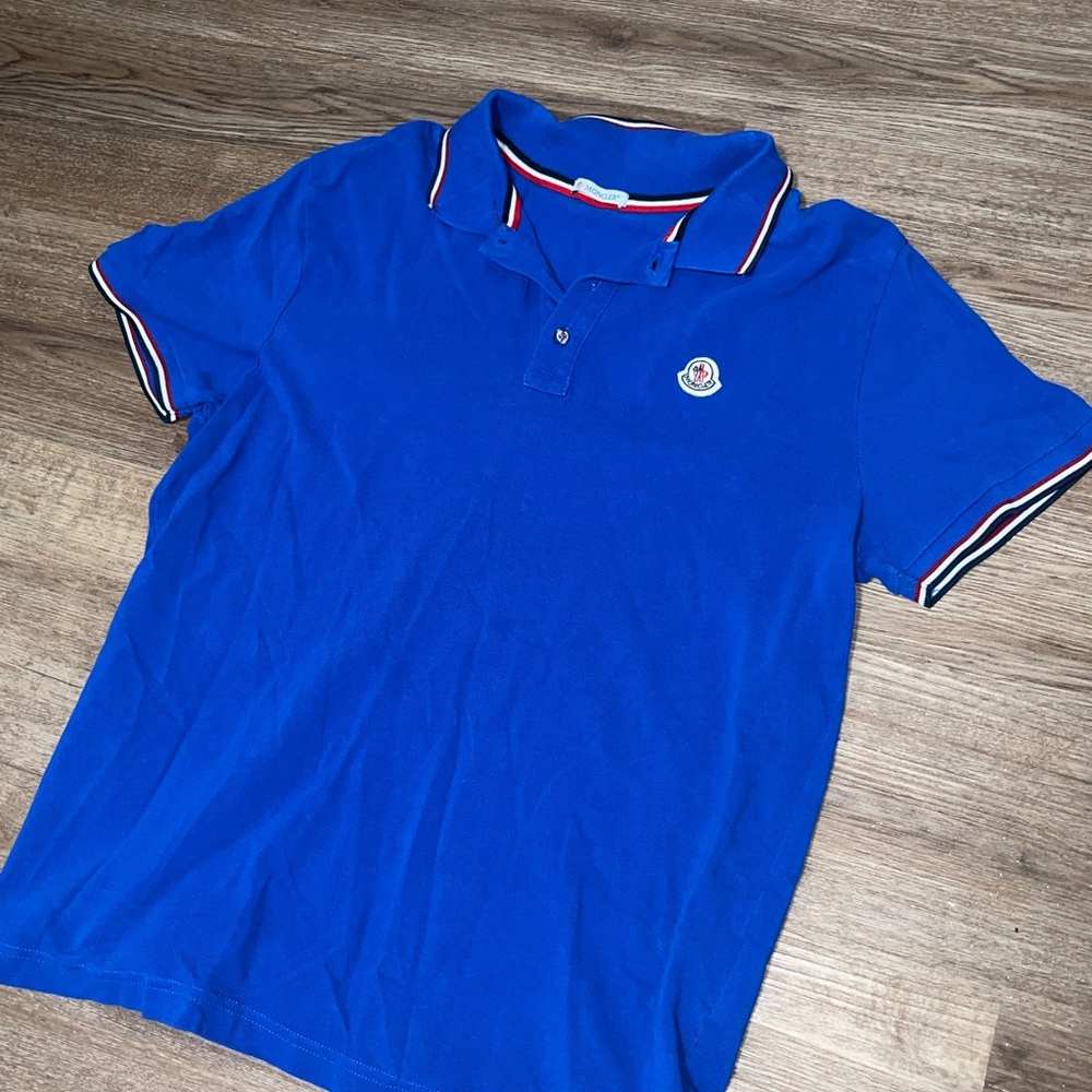 Navy Polo Shirt with Logo - Picture 2 of 3